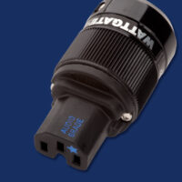 Conector IEC Cablu Alimentare Wattgate 350 Evo Audio Grade, Contacte Cupru Placat Rodiu