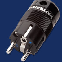 Conector Schuko Cablu Alimentare Wattgate 390i-Rh Audio Grade, Contacte Cupru Placat Rodiu
