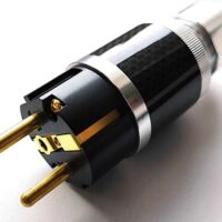Conector Schuko Cablu Alimentare DH Labs DHPG1, Contacte Aliaj Cupru Placat Aur