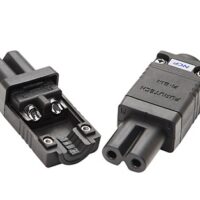 Conector IEC C7 Cablu Alimentare Furutech FI-8.1 NCF, Contacte Aliaj Cupru Placat Rodiu