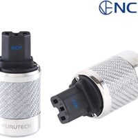 Conector IEC Cablu Alimentare Furutech FI-E50 NCF(R) , Contacte Cupru Placat Rodiu