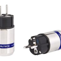 Conector Schuko Cablu Alimentare Furutech FI-E48 NCF(R), Contacte Cupru Placat Rodiu