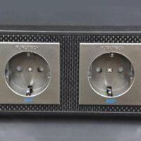 Priza Perete Furutech FT-SWS-D NCF, Contacte Cupru Placat Rodiu