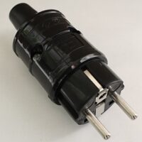 Conector Schuko Cablu Alimentare HiFi-Tunning G II, Contacte Aliaj Cupru Placat Nichel