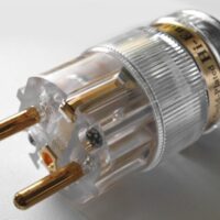 Conector Schuko Cablu Alimentare IeGo Audio Grade, Contacte Cupru Placat Argint