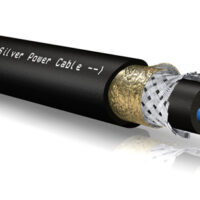 Cablu alimentare Viablue X-25 Silver, Cupru OFC, Placat Argint, Conductori 3x2.5 mm2, 1 metru