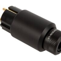 Conector Schuko Cablu Alimentare ETI Research Legato, Contacte Cupru 1100 Placat Rodiu