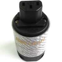 Conector IEC Cablu Alimentare Neotech NC-P303RH, Contacte Cupru UPOCC 7N Placat Rodiu