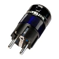 Conector Schuko Cablu Alimentare Wattgate 390i-AG Audio Grade, Contacte Cupru Placat Argint