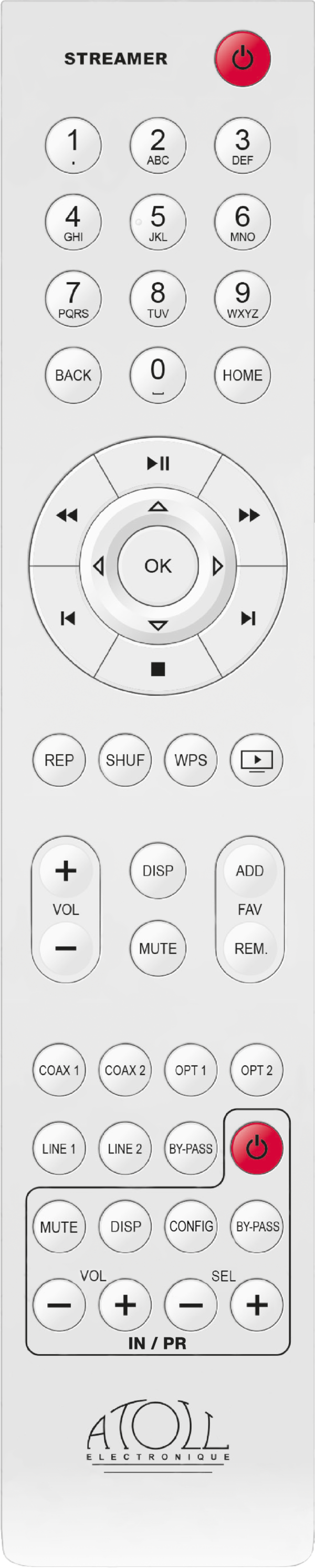 Atoll-streamer-dac-ms120-remote