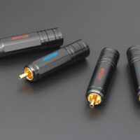 Set 4 Conectori RCA Neotech DG-201, Pin Cupru Placat Aur