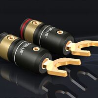 Spada Viablue T6S-SPA, Conector Aliaj Cupru Placat Aur