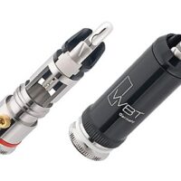 Set 4 x Conectori RCA WBT-0102 Ag Nextgen Signature, Pin Argint