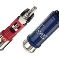 Set 4 x Conectori RCA WBT-0110 Ag Nextgen Topline, Pin Argint