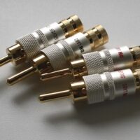 Banana DH LABS Lock Ban 1, Conector Cupru Placat Aur