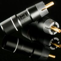 Set 4 Conectori RCA ETI Research Bullet Special, Pin Aliaj Cupru Placat Aur