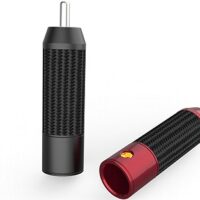 Conector RCA Viborg VR106AG, Pin Argint Pur