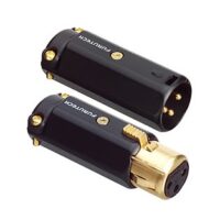 Conector XLR Furutech FP-602F (G), Pini Aliaj Cupru Placat Aur