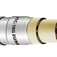 Mufa Coax M pentru cablu coaxial Audioquest ITC-18G EU, cod 68-013-53