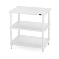 Rack Hi-Fi Solidsteel S3-3 Alb, 3 Polite
