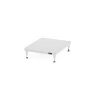 Mini Stand Hi-Fi Pentru Amplificator Solidsteel S3-B Alb
